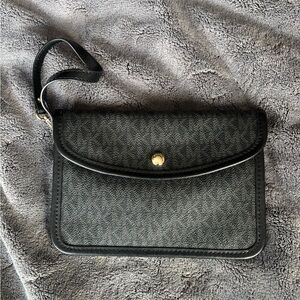 Small black wristlet